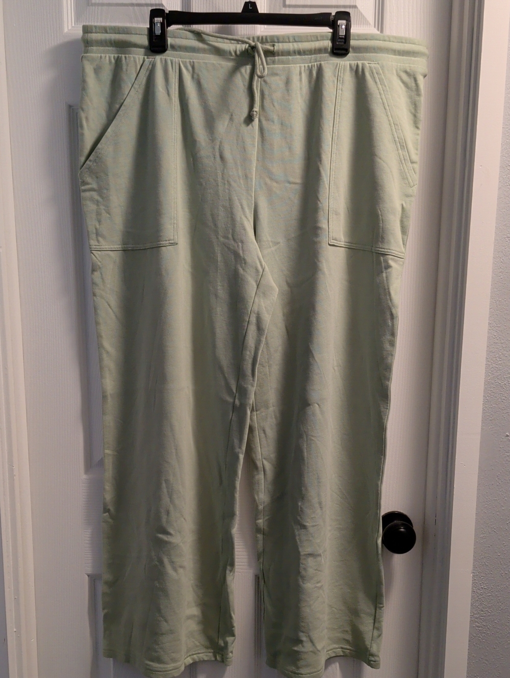 Peace Love World NWOT XL Sage Wide Leg Joggers